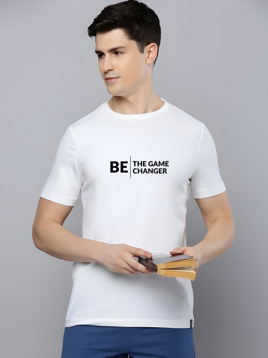 

SZN Men T-shirt, White