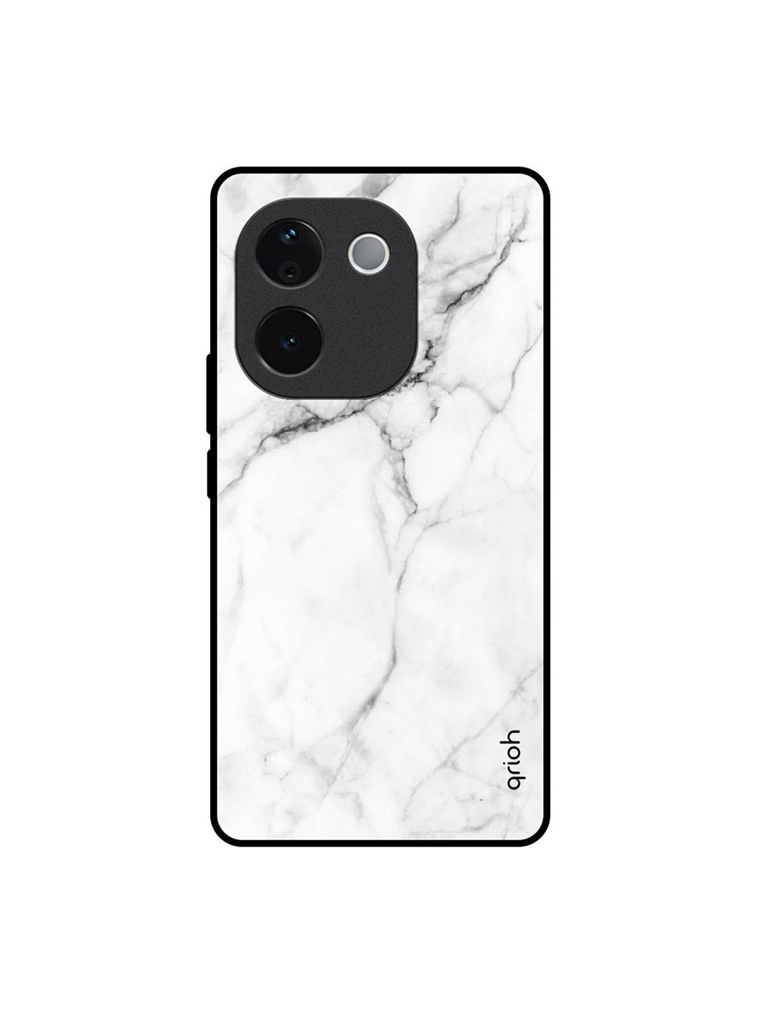 

QRIOH Modern White Marble Vivo T3 Pro 5G Impact Resistant Back Case