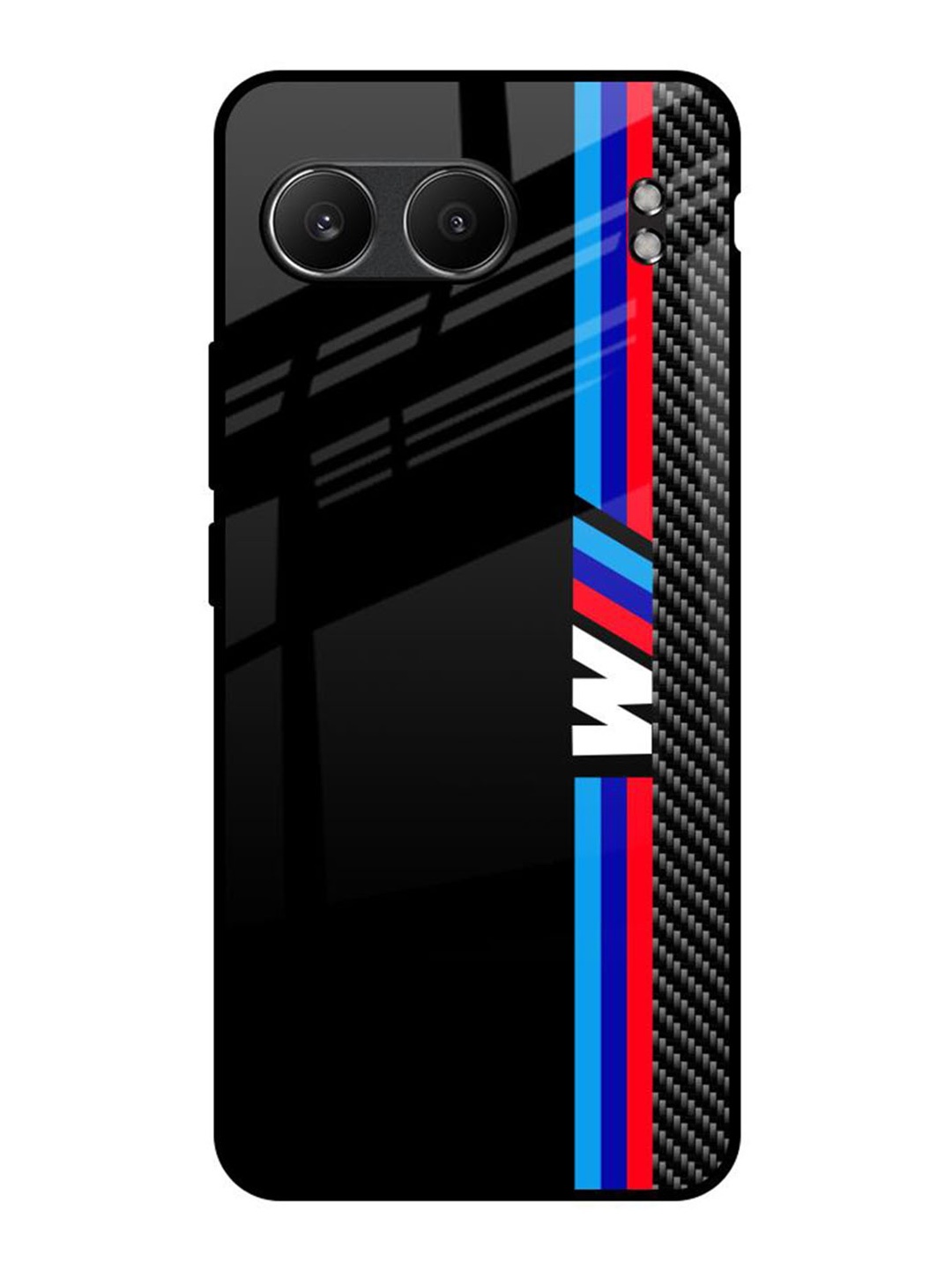 

QRIOH Automotive Art OnePlus Nord 4 5G Impact Resistant Back Case, Black