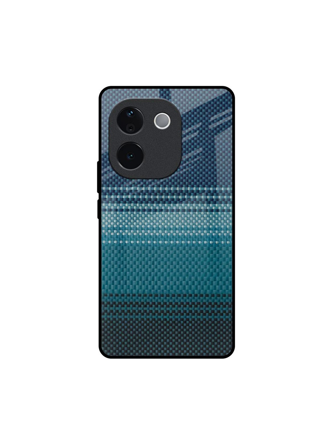 

QRIOH Modern Rug IQOO Z9s Pro 5G Impact Resistant Back Case, Blue