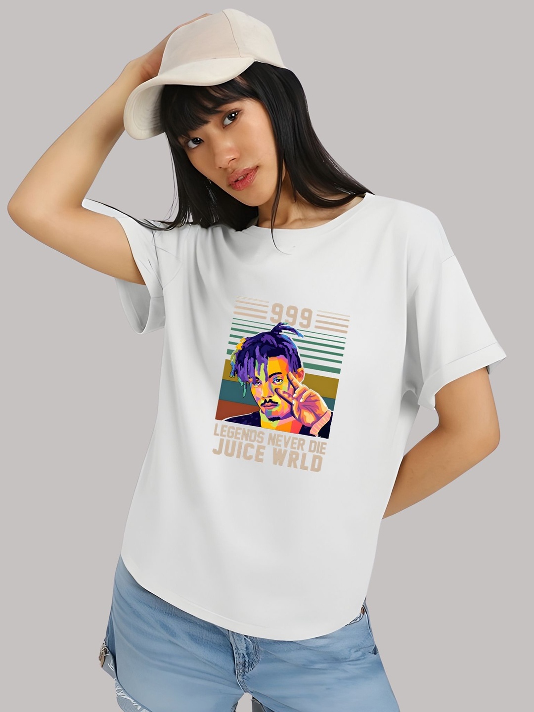 

SZN Women T-shirt, White