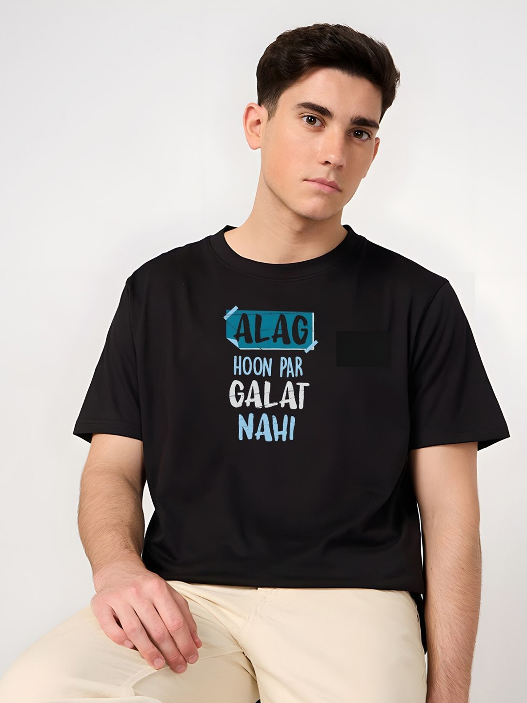 

SZN Men T-shirt, Black