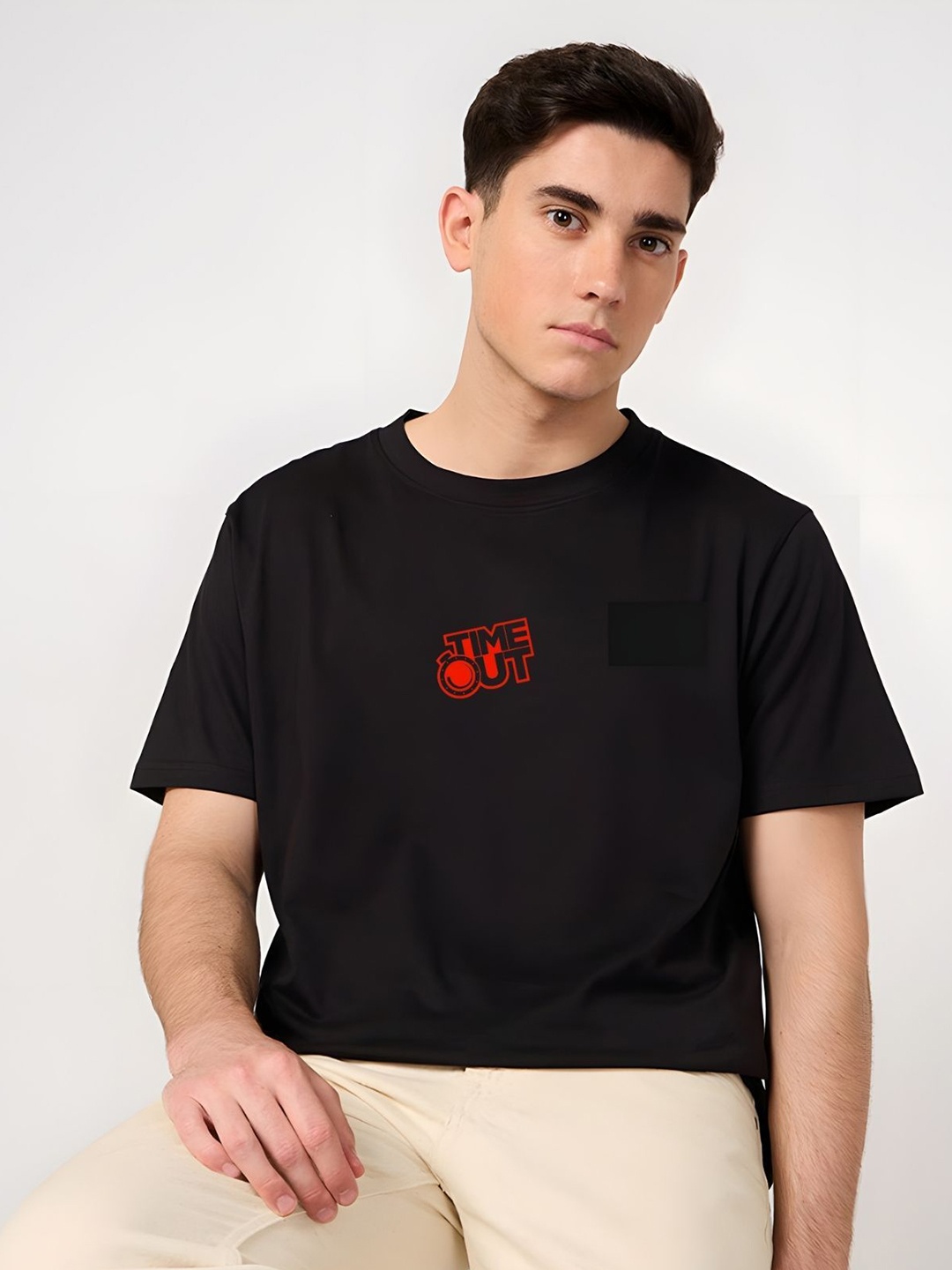 

SZN Men T-shirt, Black
