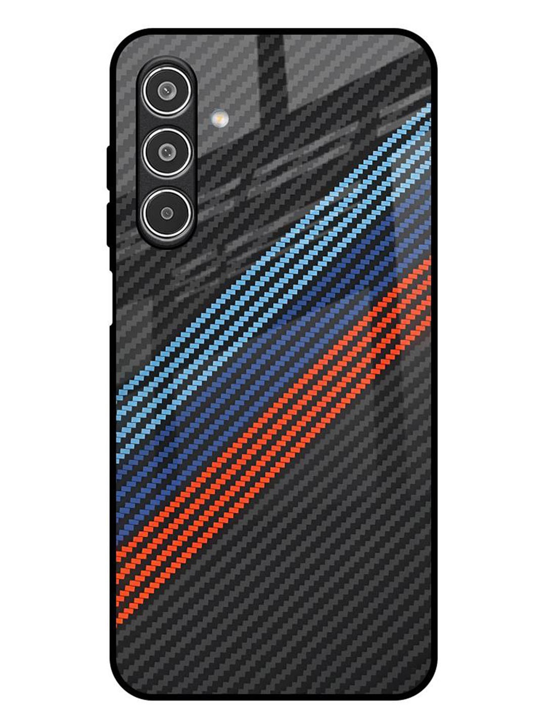 

QRIOH Carbon Inspired Samsung Galaxy A26 5G Impact Resistant Back Case, Black