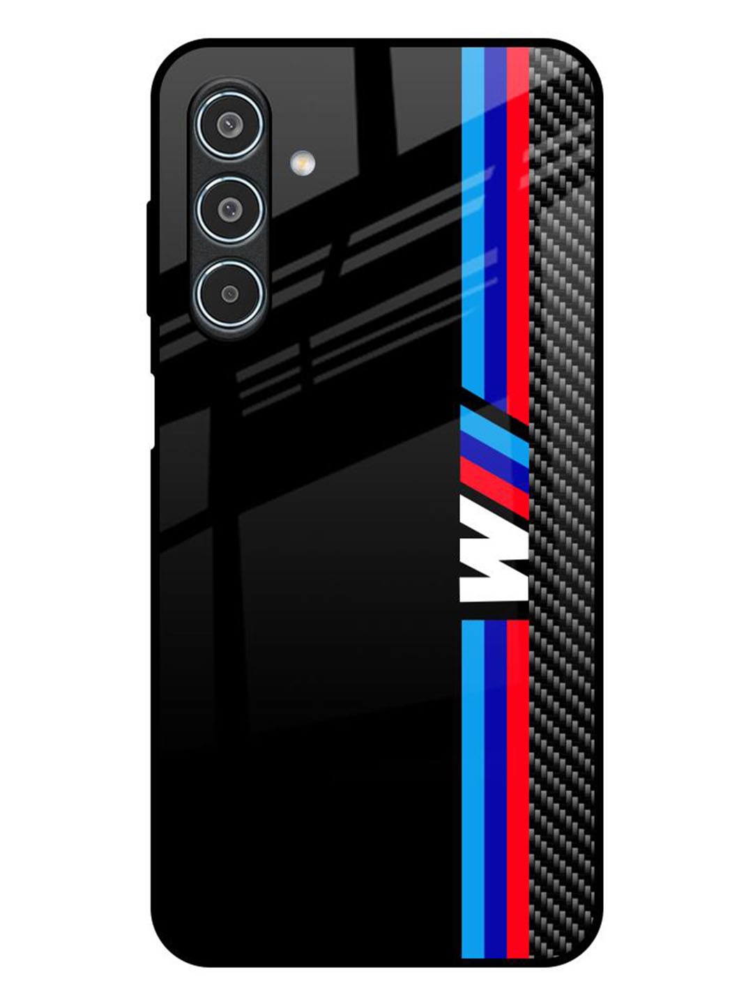 

QRIOH Automotive Art Samsung Galaxy M35 5G Impact Resistant Back Case, Black