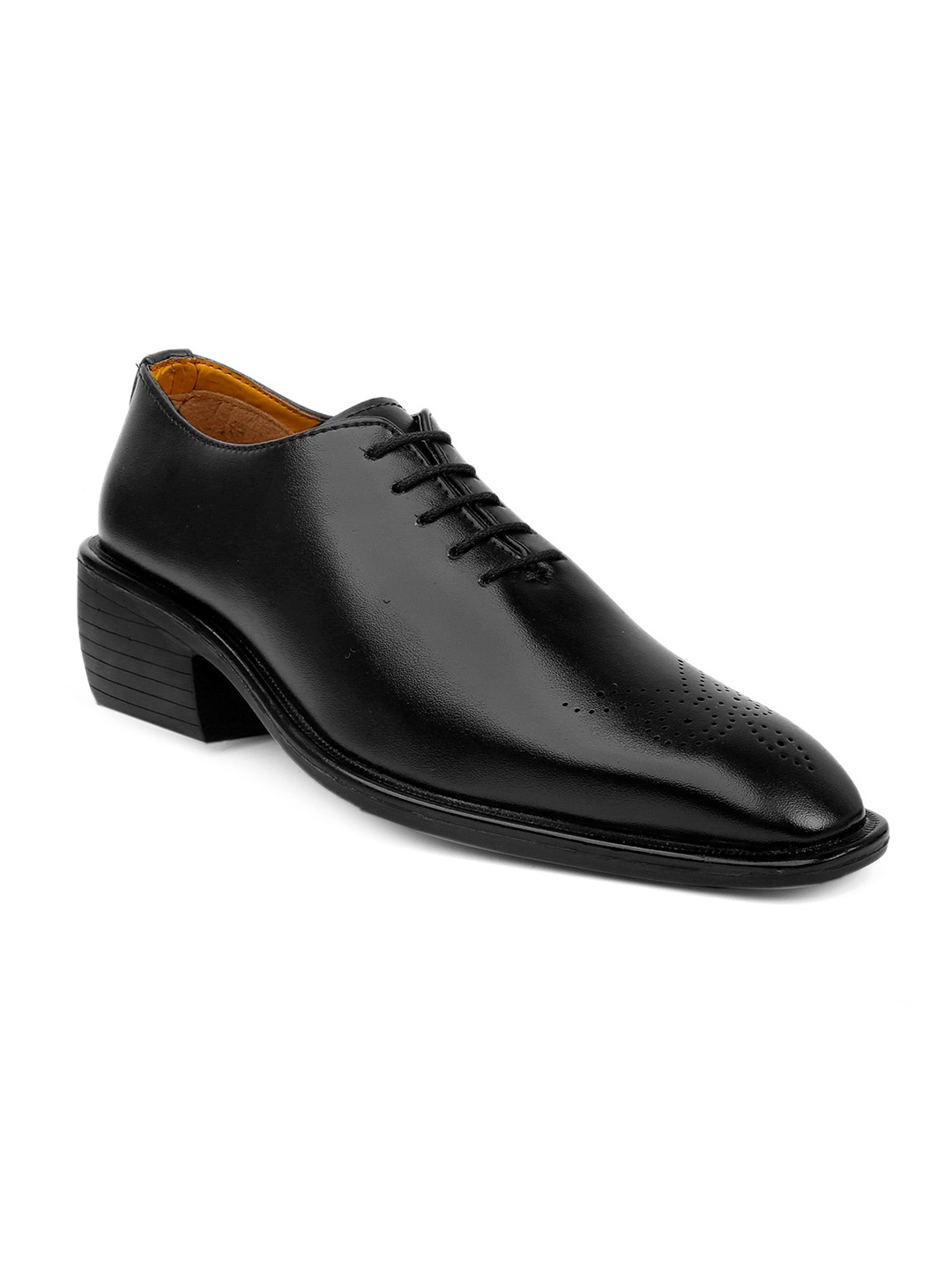 

riffway Men Formal Brogues, Black