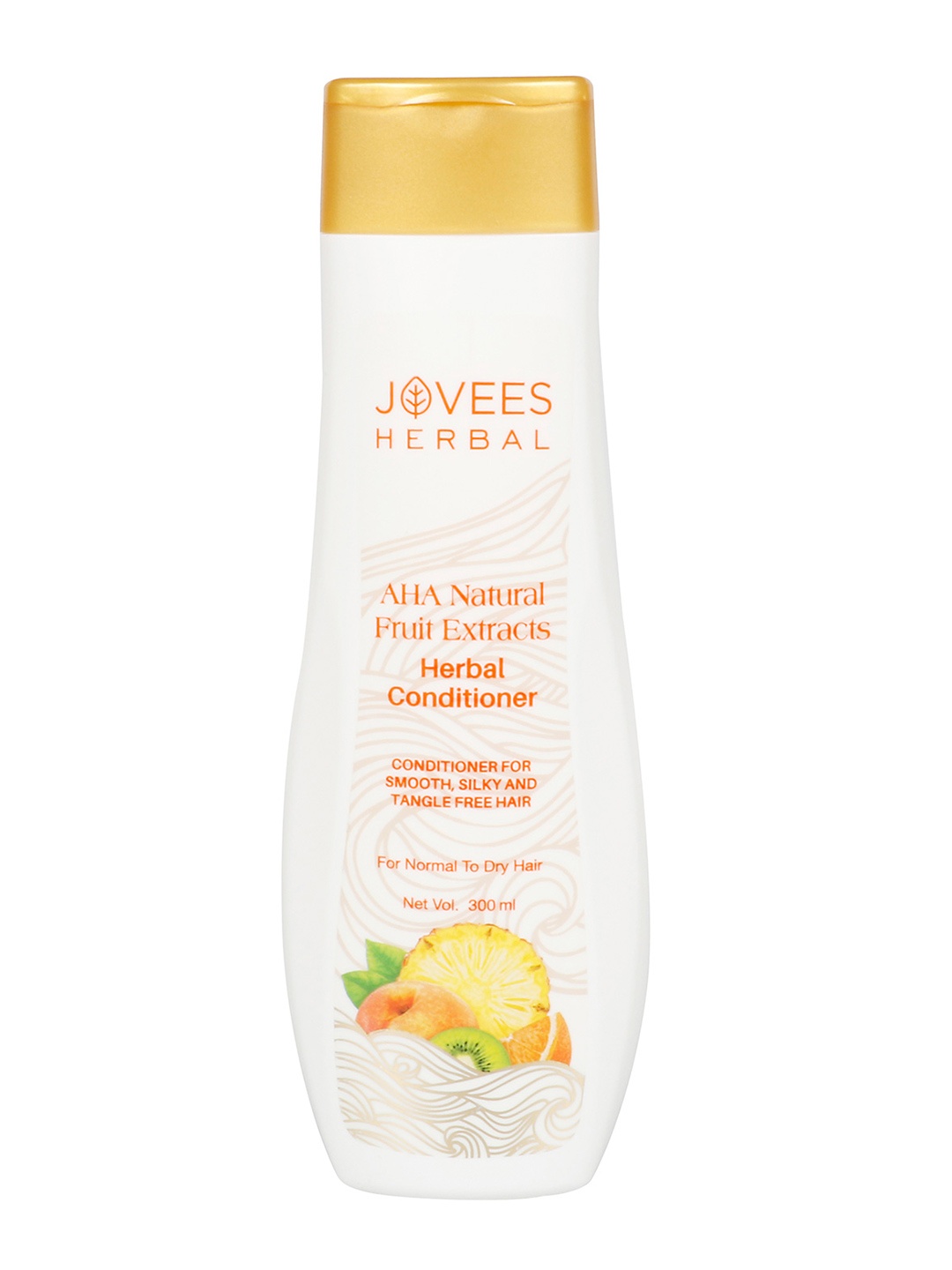 

Jovees AHA Natural Fruit Extracts Conditioner For Smooth Silky & Tangle Free Hair - 300ml, White