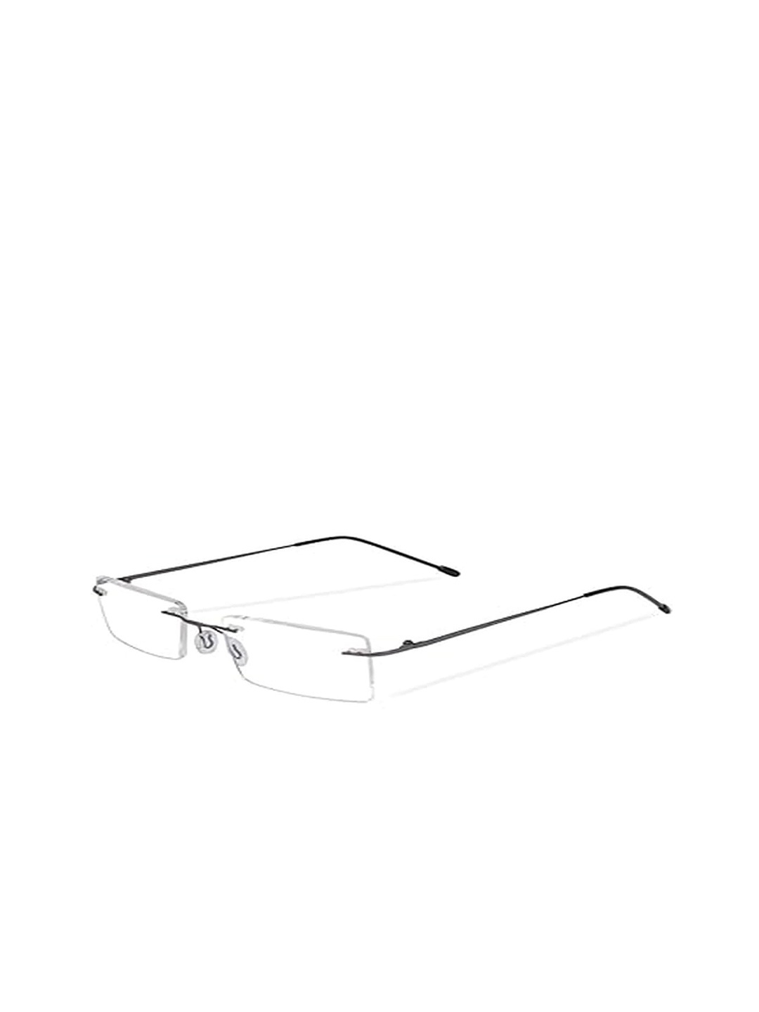 

JODYKOES Rimless Rectangle Frames, Brown