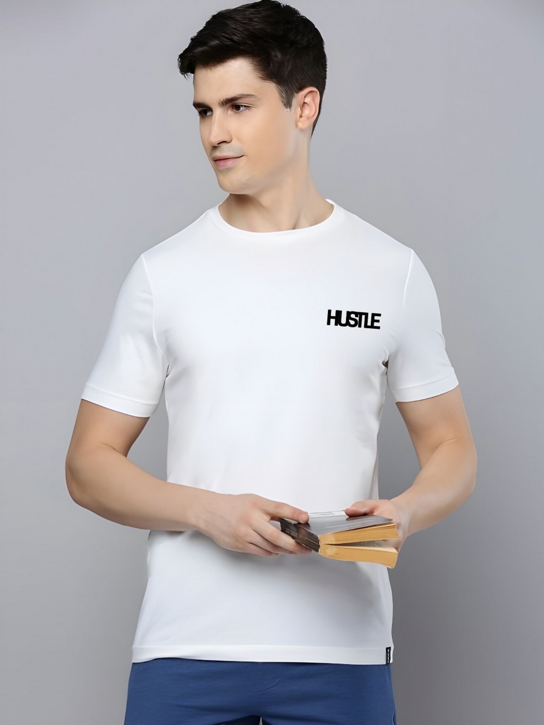 

SZN Men T-shirt, White