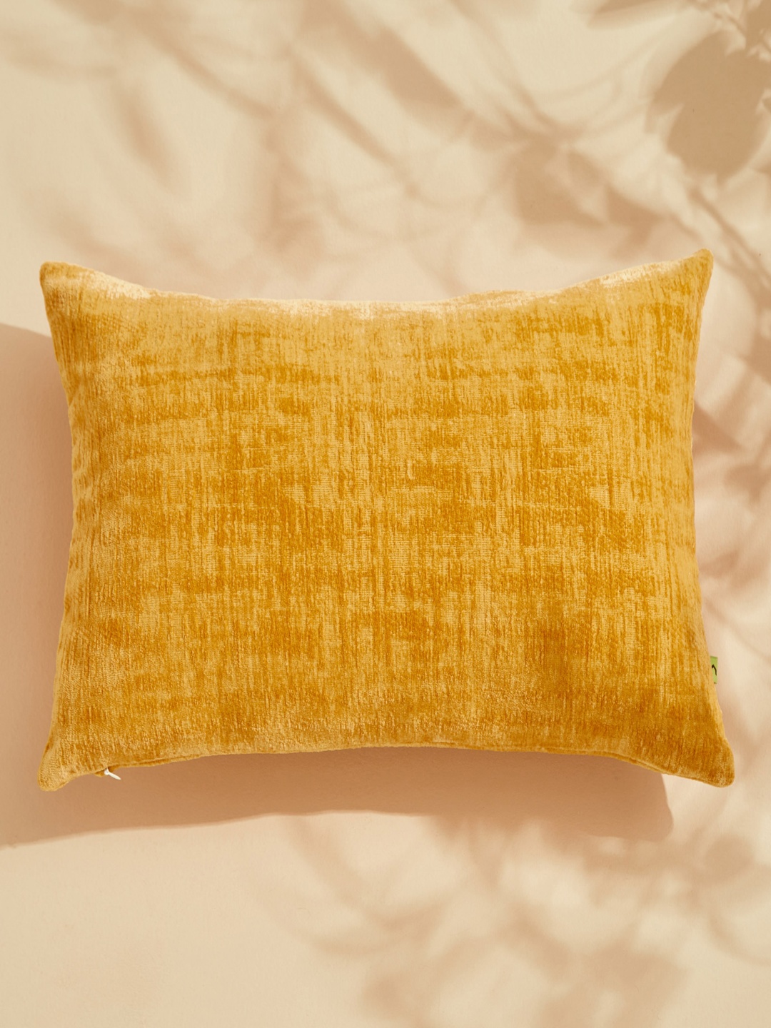 

Home Centre Celebrations Yellow Rectangle Shaped Cushion Cover
