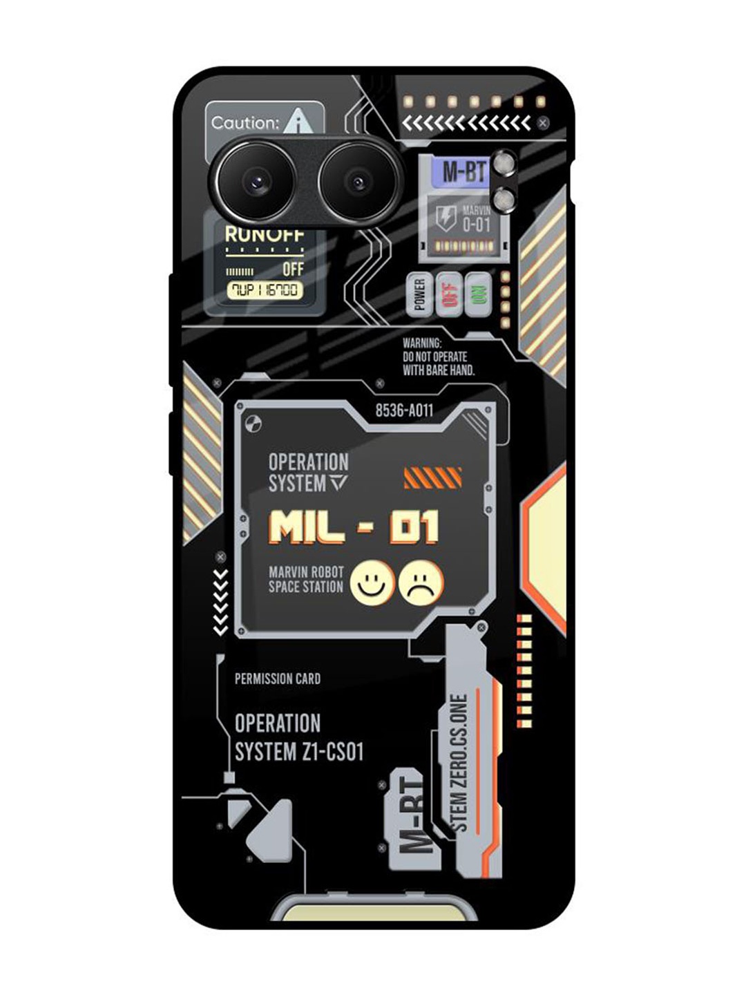 

QRIOH Exposed Parts OnePlus Nord 4 5G Impact Resistant Back Case, Black