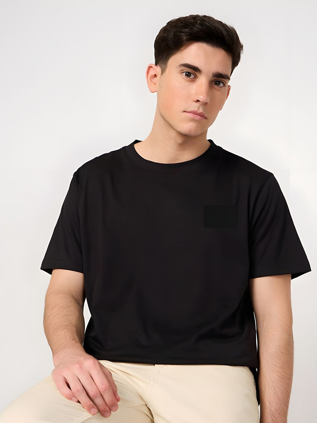 

SZN Men T-shirt, Black