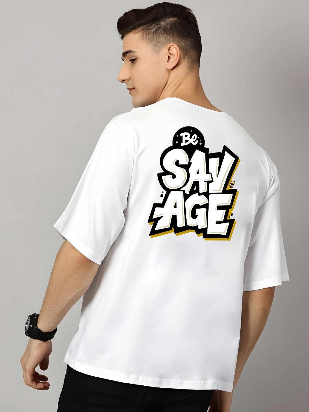 

SZN Men T-shirt, White