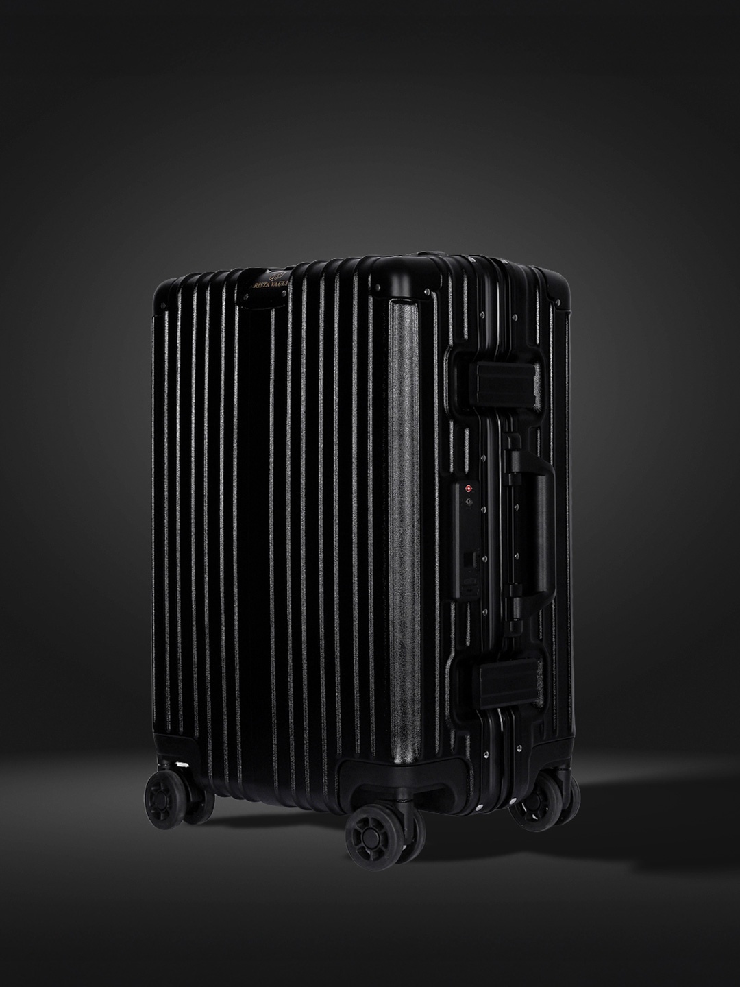 

ARISTA VAULT Unisex Hard-Sided Cabin Trolley Suitcase, Black