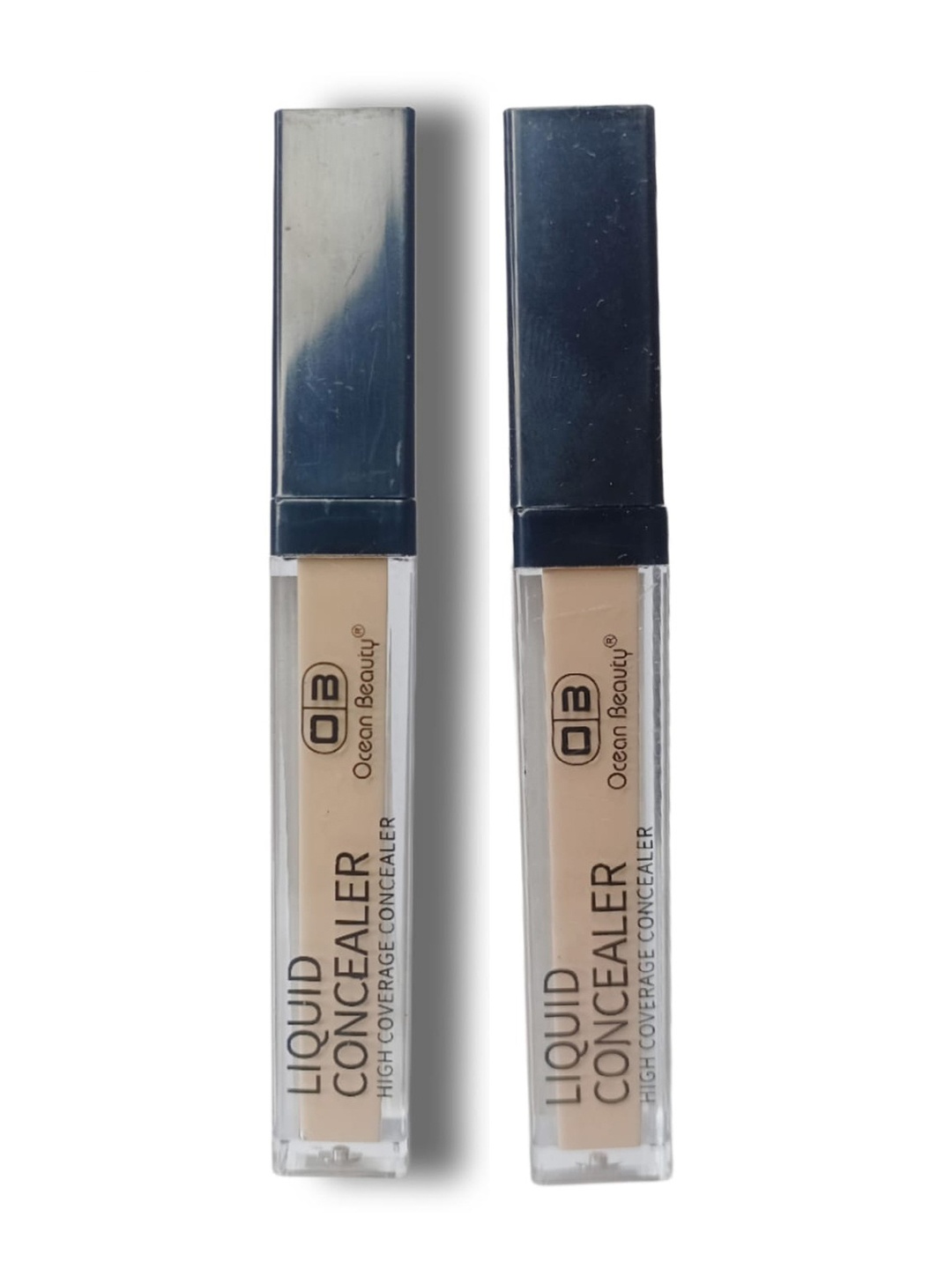 

OB Ocean Beauty Set Of 2 High Coverage Liquid Concealer - 8.5 g Each - Shade 03-05, Camel brown