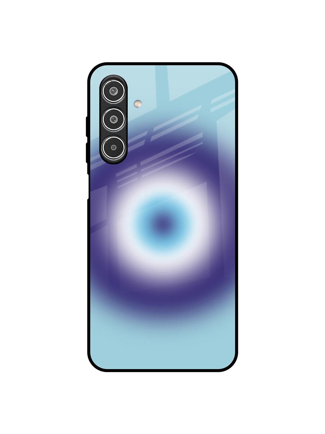 

QRIOH Evil Eye Art Samsung Galaxy A26 5G Impact Resistant Back Case, Blue