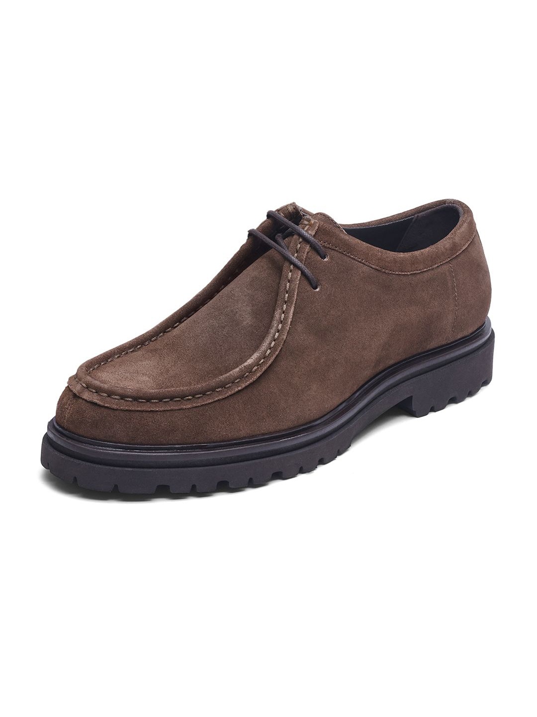 

RARE RABBIT Men Suede Derbys, Brown