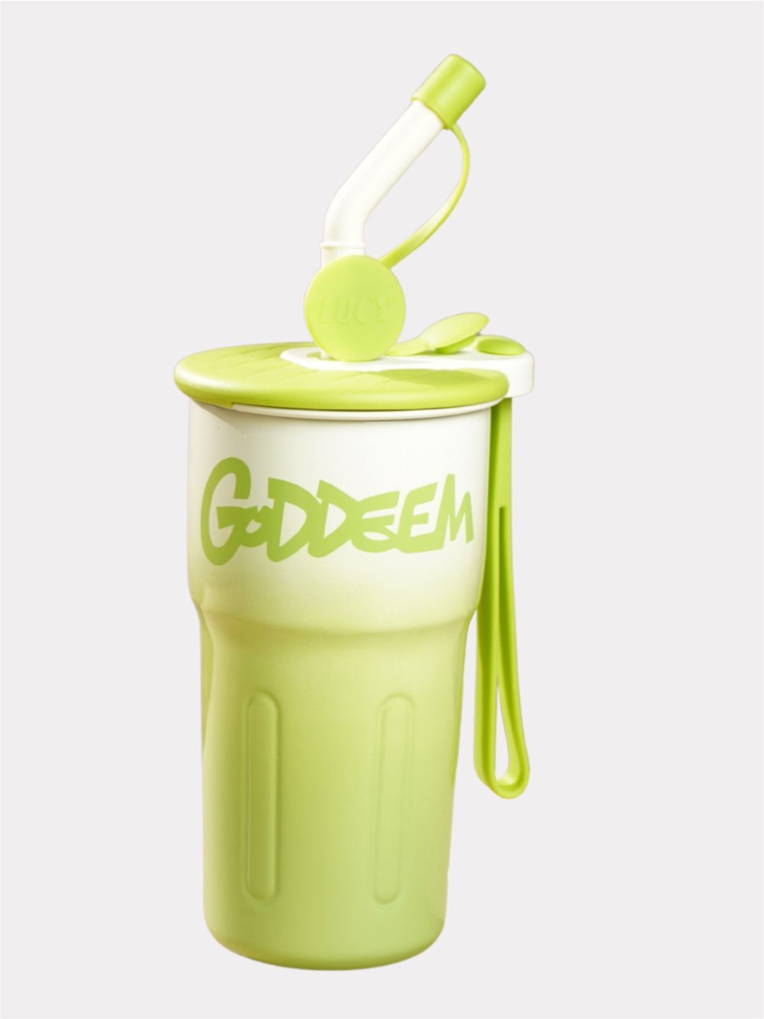 

Little Surprise Box LLP Single Stainless Steel Printed Double Wall Vacuum Water Bottle, Green
