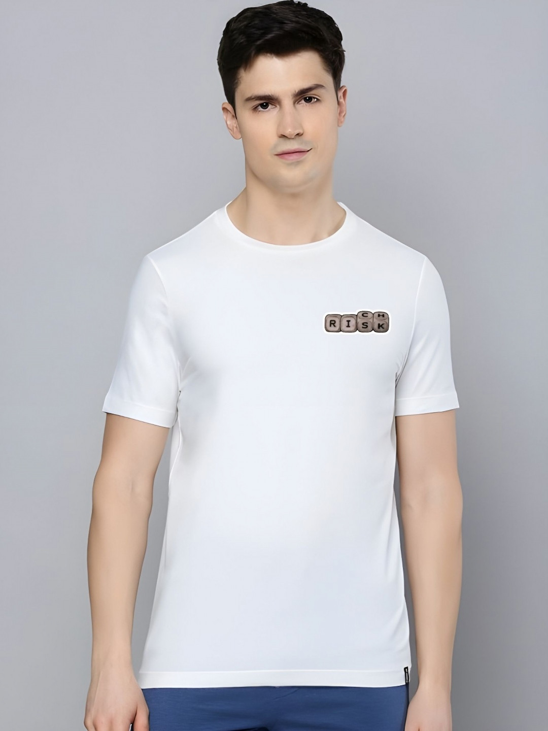 

SZN Men T-shirt, White