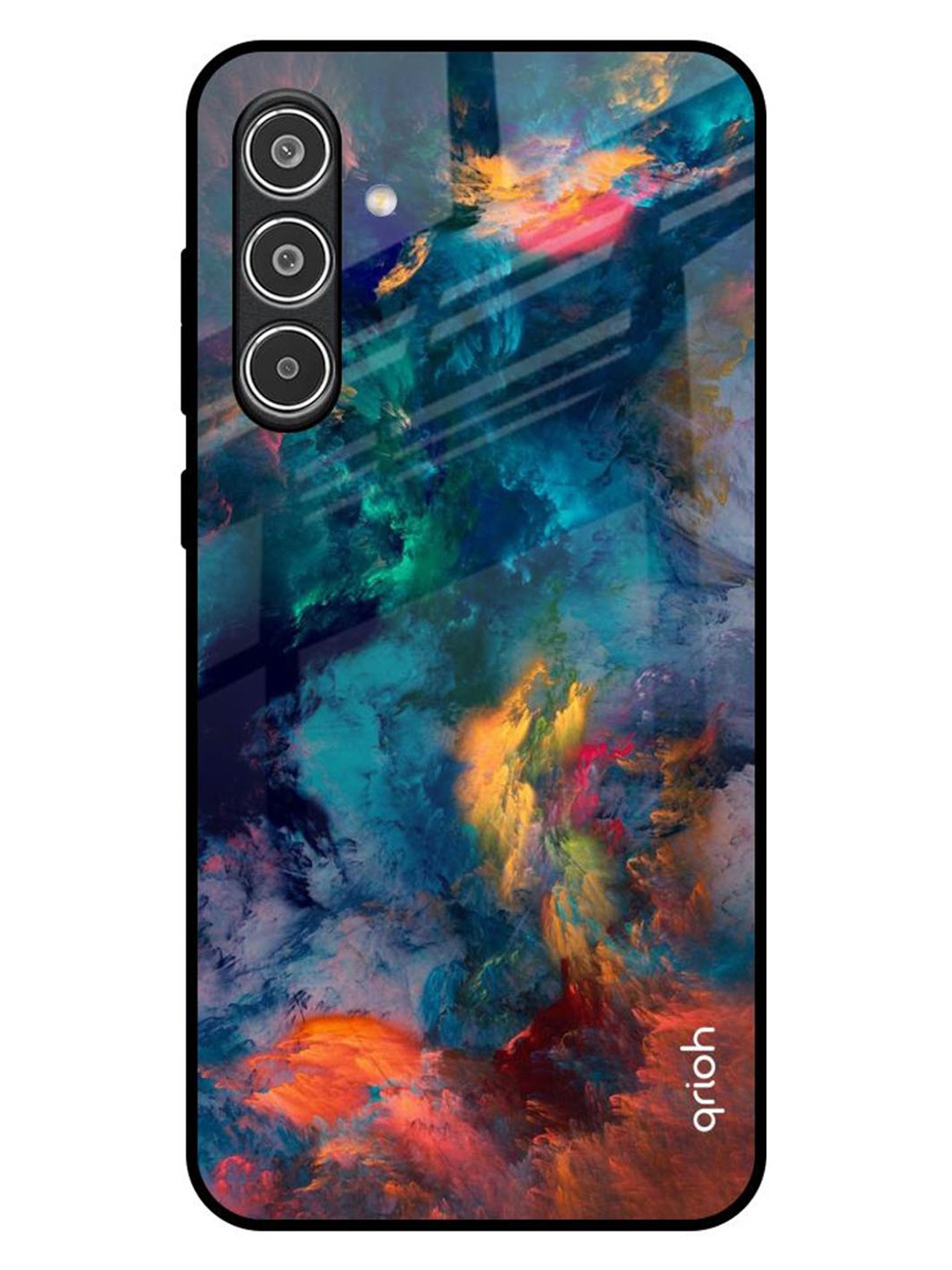 

QRIOH Cloudburst Samsung Galaxy A56 5G Impact Resistant Back Case, Blue