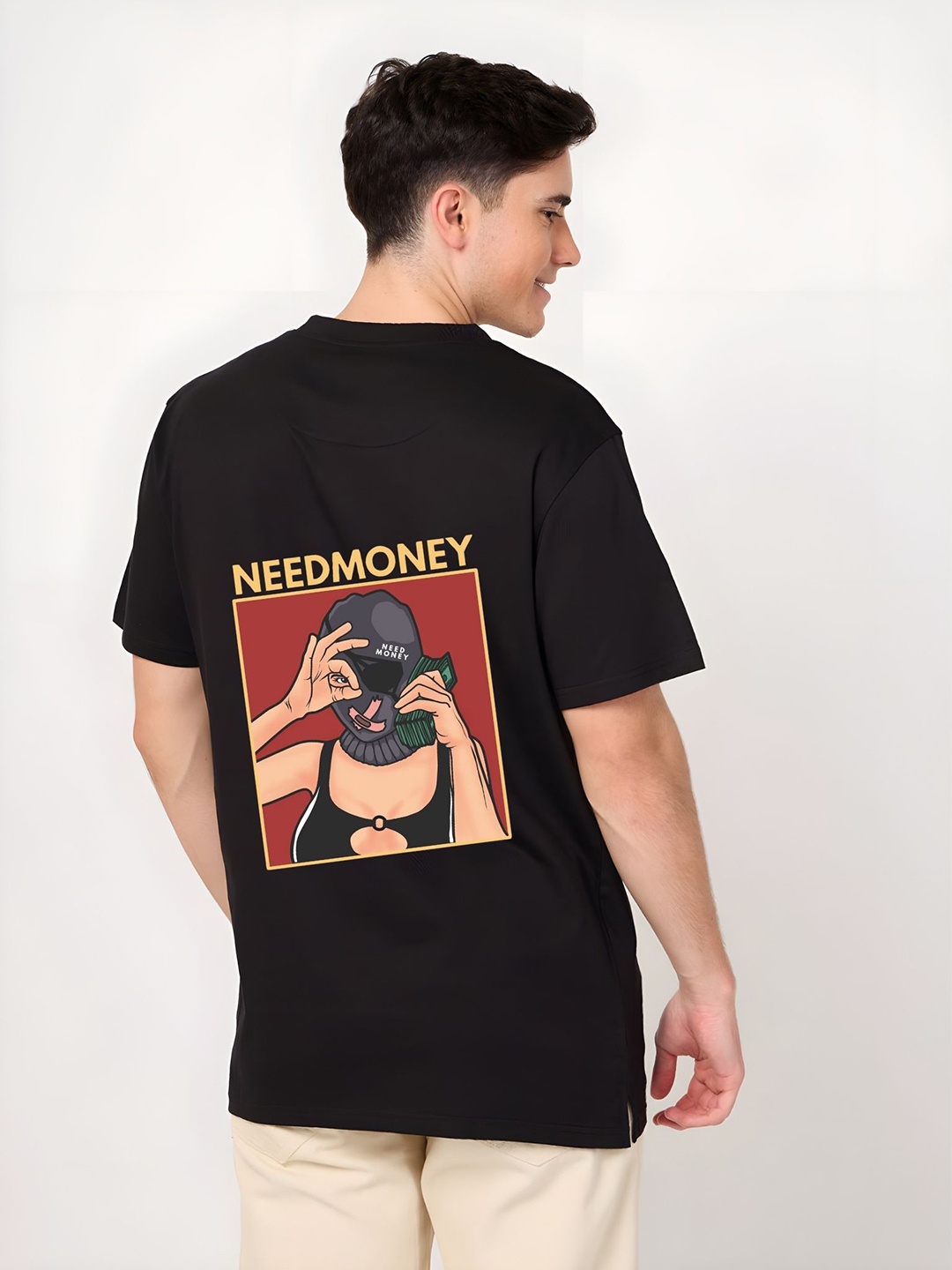 

SZN Men T-shirt, Black