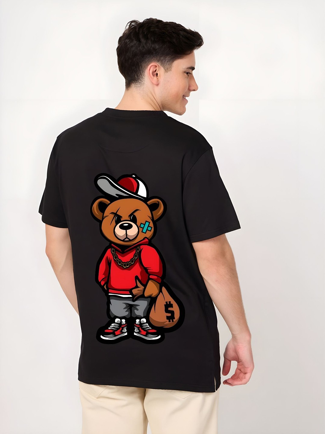 

SZN Men T-shirt, Black