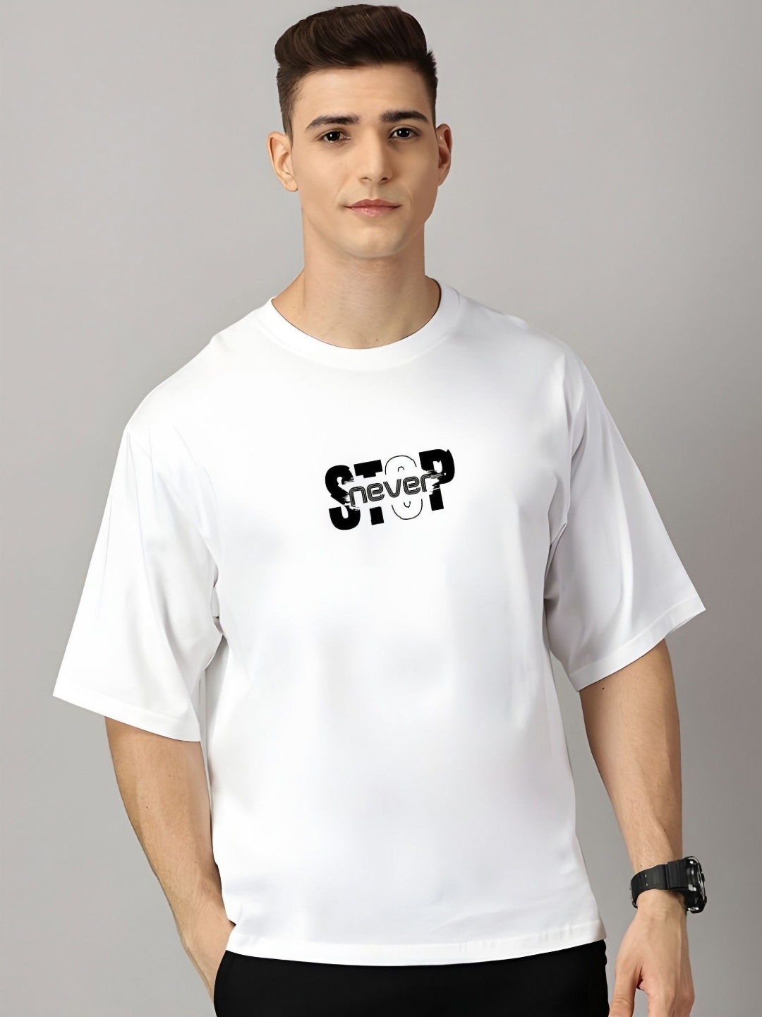 

SZN Men T-shirt, White