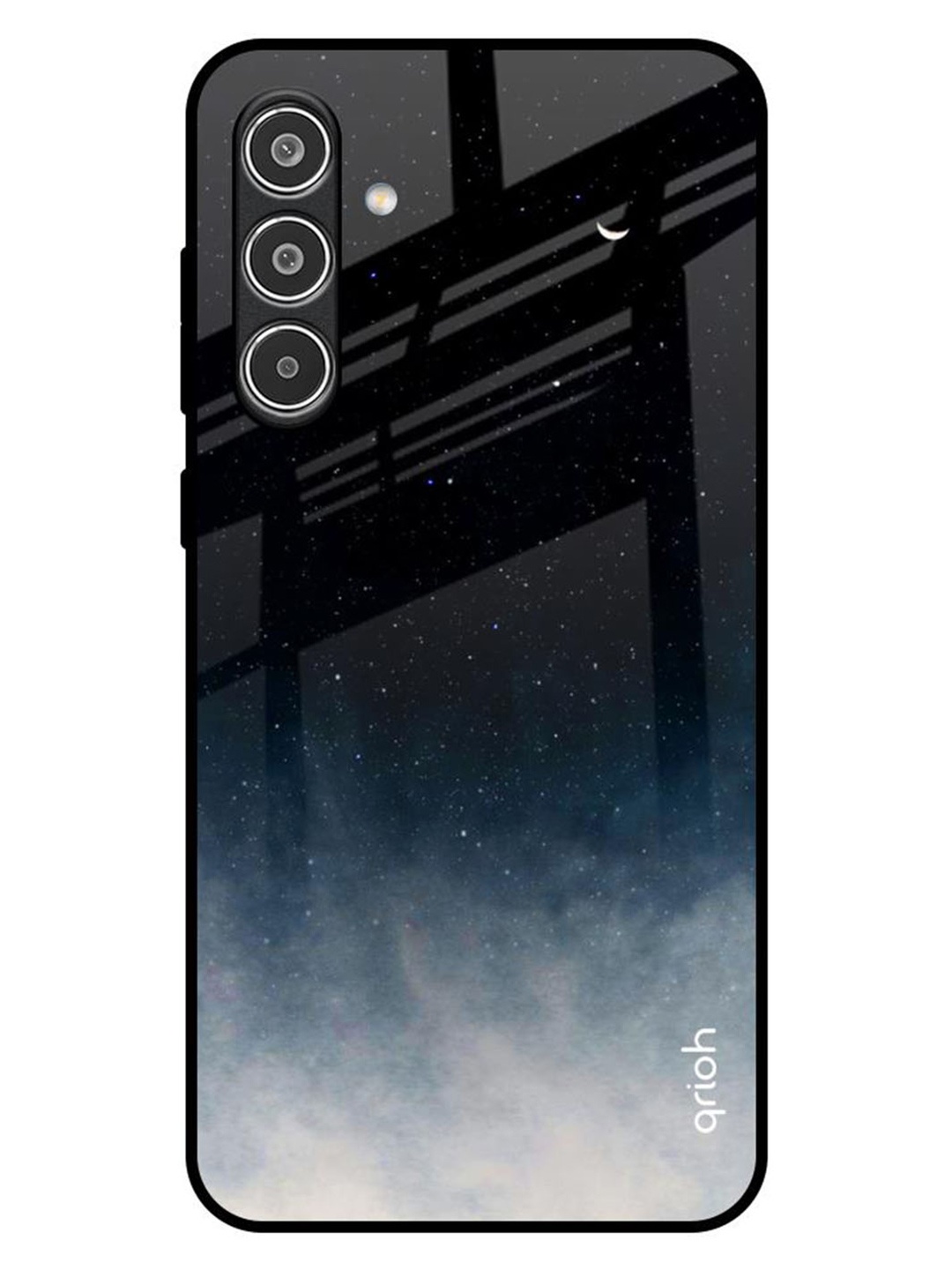 

QRIOH Black Aura Samsung Galaxy A56 5G Impact Resistant Back Case