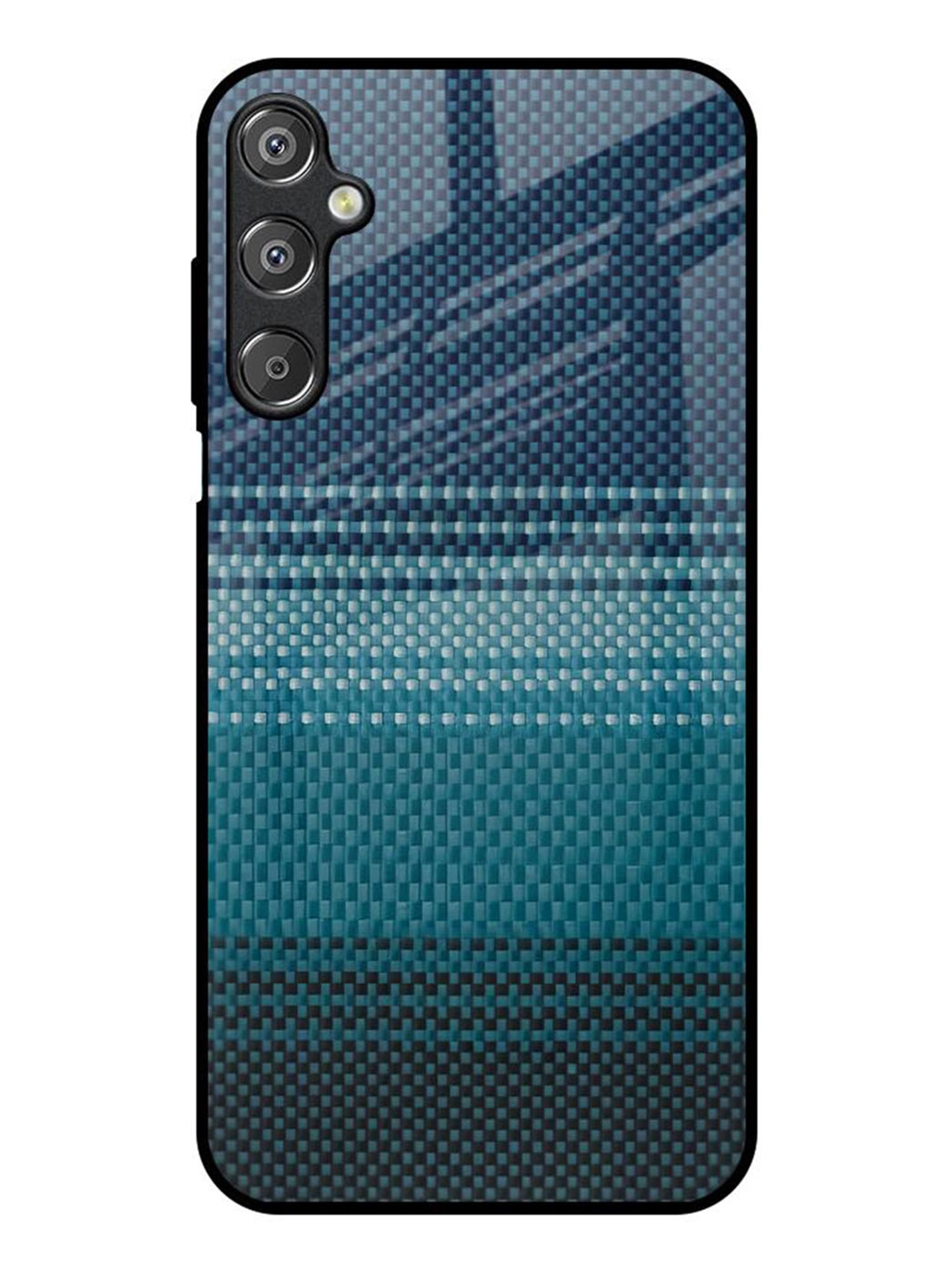

QRIOH Modern Rug Samsung Galaxy F15 5G Impact Resistant Back Case, Black
