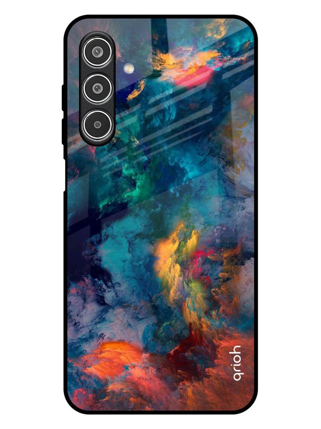 

QRIOH Cloudburst Samsung Galaxy A26 5G Impact Resistant Back Case, Blue