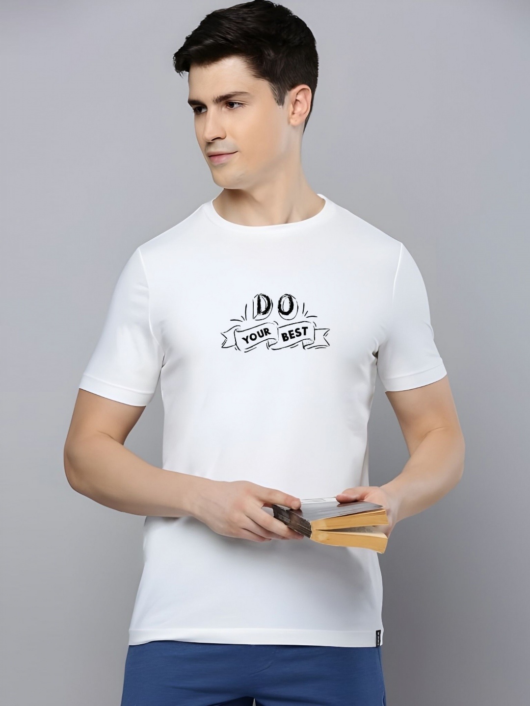 

SZN Men T-shirt, White