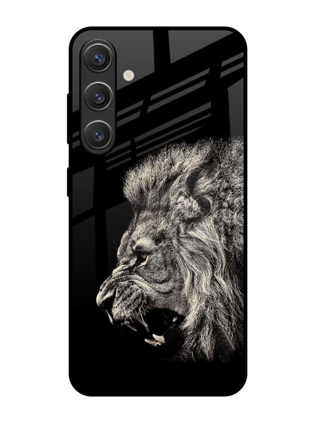 

QRIOH Quirky Printed Samsung Galaxy S25 5G Back Case Mobile Accessories, Black