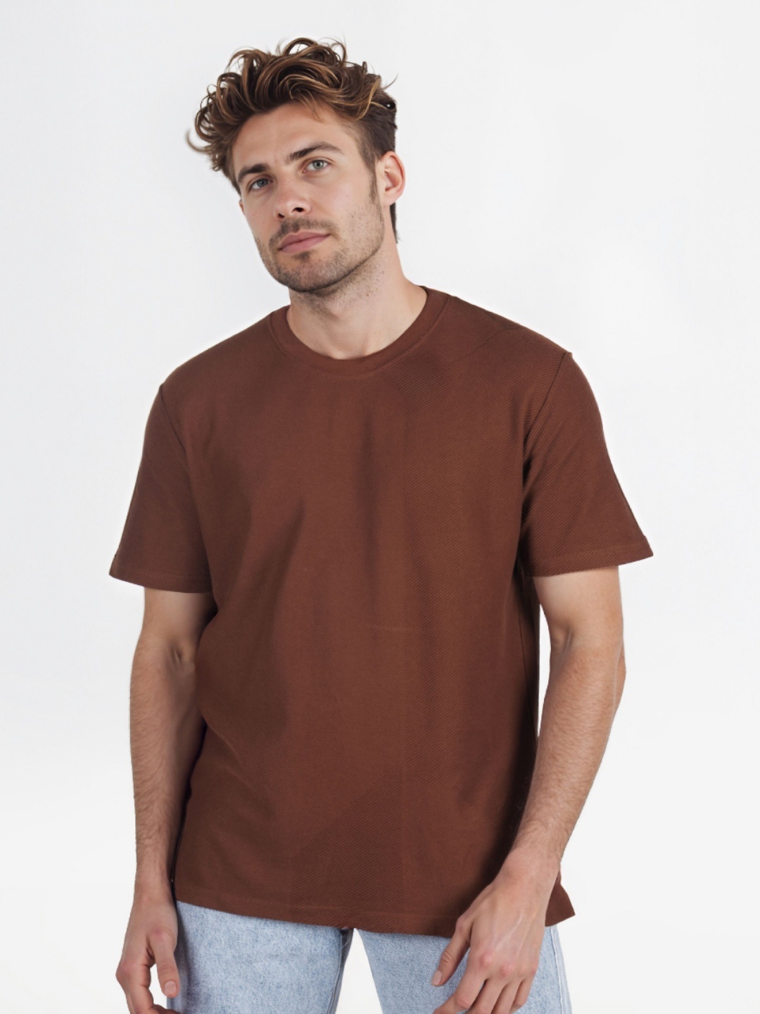 

Celio Men Pockets T-shirt, Brown