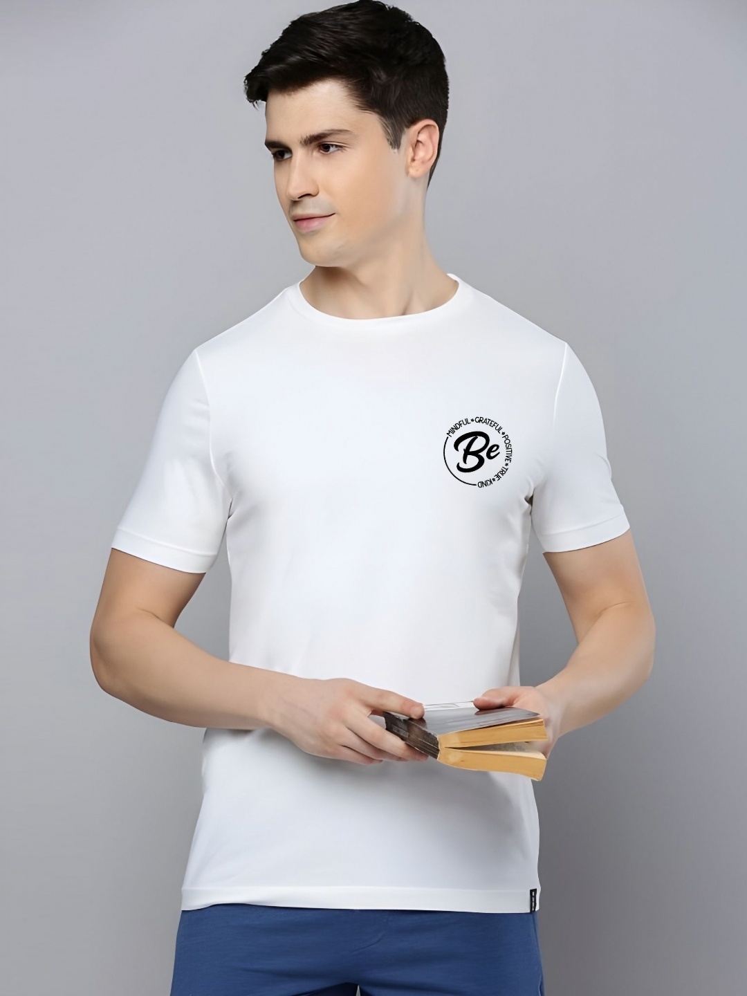 

SZN Men T-shirt, White