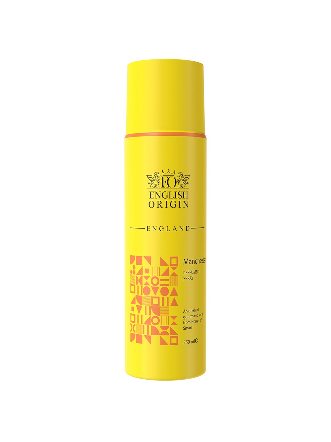 

English Origin Men Manchester Long Lasting Deodorant - 250 ml, Yellow