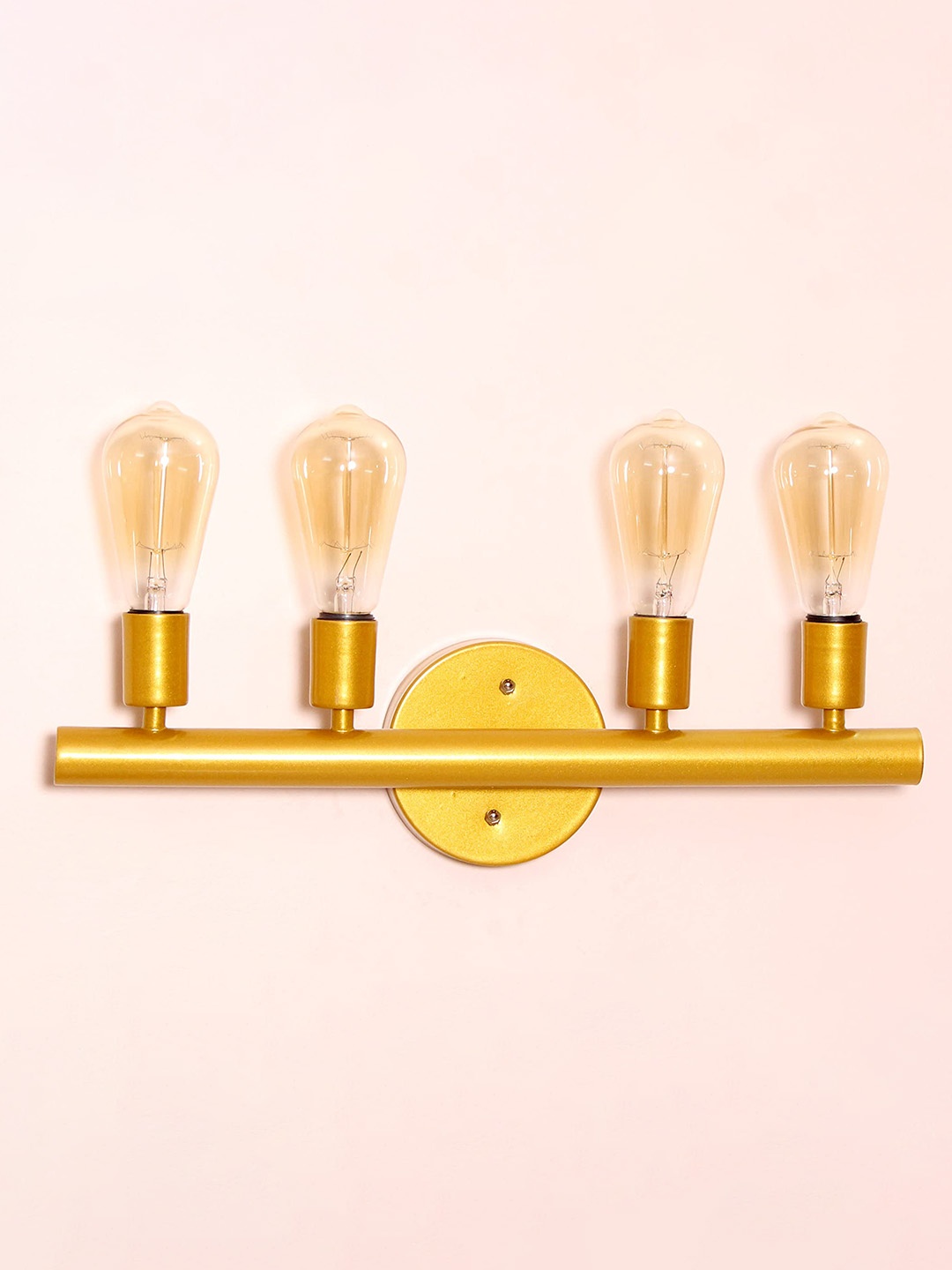 

KINIS Gold-Toned & White Quirky Abstract Shaped Wall Lamp