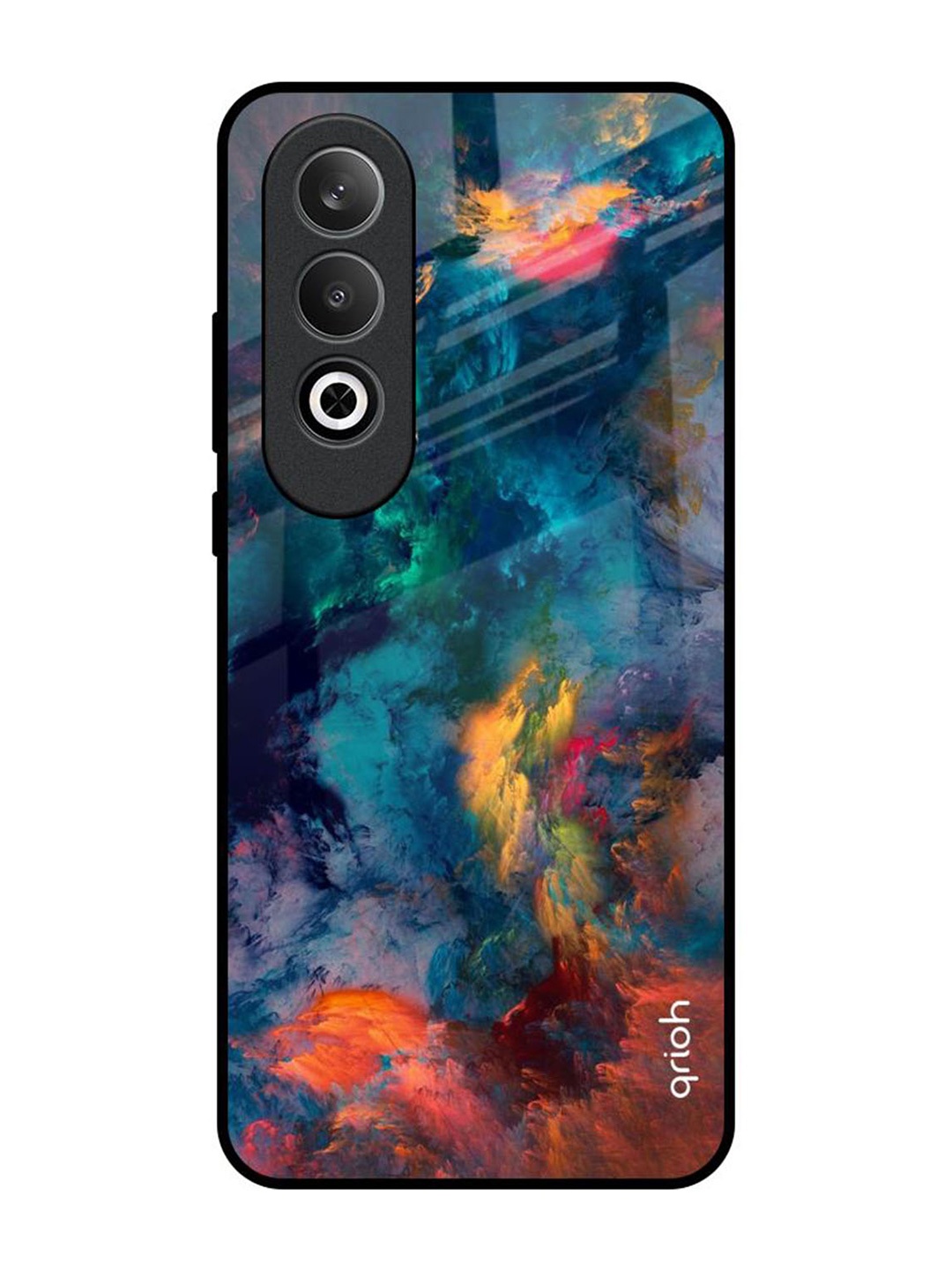 

QRIOH Cloudburst OnePlus Nord CE4 5G Impact Resistant Back Case, Blue