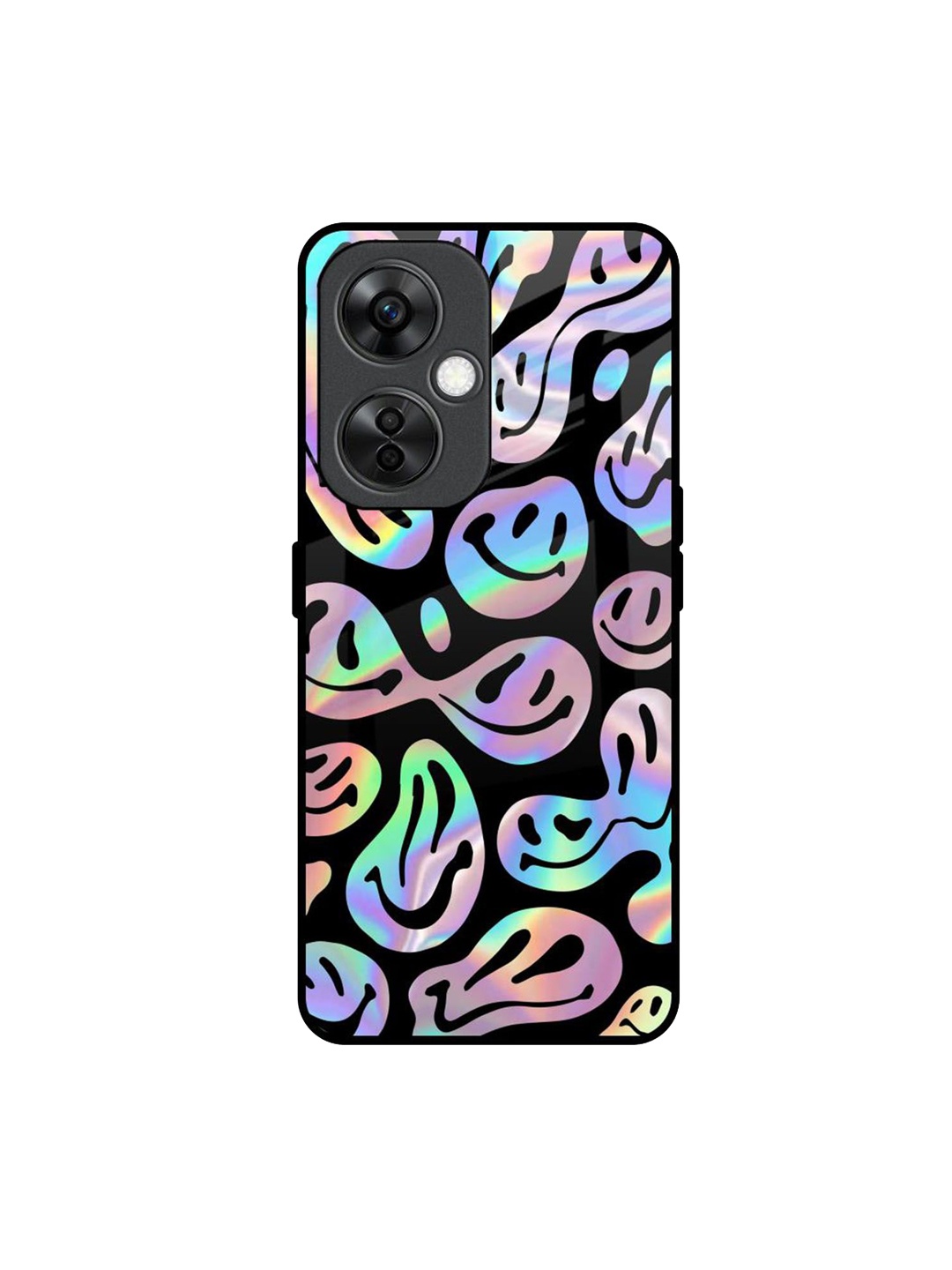 

QRIOH Quirky Printed OnePlus Nord CE 3 Lite 5G Back Case Mobile Accessories, Black