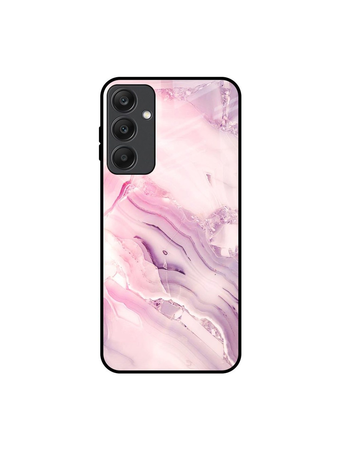 

QRIOH Abstract Printed Samsung Galaxy A25 5G Back Case Mobile Accessories, Pink