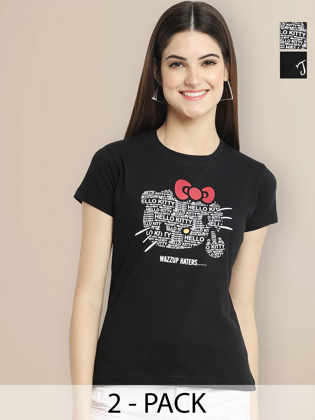 

Metronaut Women Typography 2 Printed T-shirt, Multi