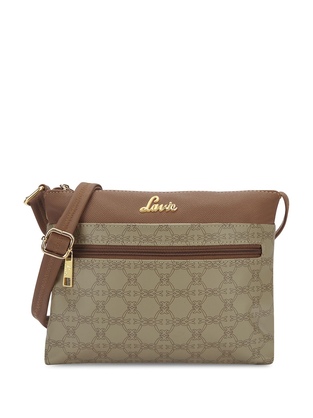 

Lavie Printed Sling Bag, Beige