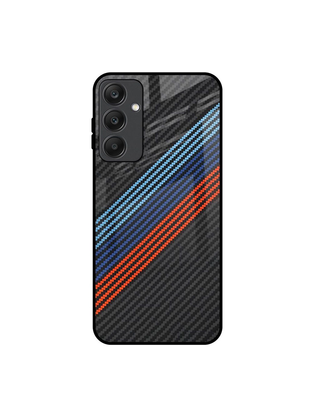 

QRIOH Floral Printed Samsung Galaxy A25 5G Back Case Mobile Accessories, Black