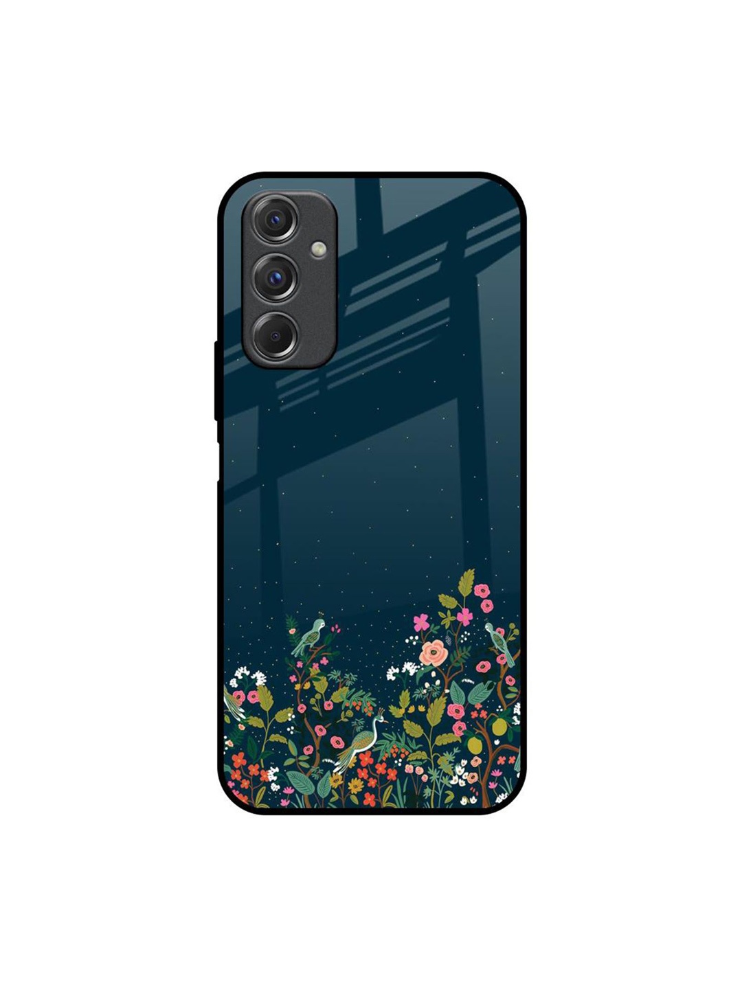 

QRIOH Floral Printed Samsung Galaxy F34 5G Back Case Mobile Accessories, Green