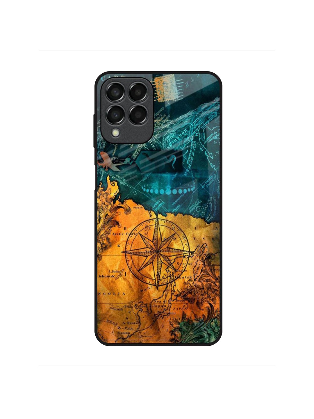 

QRIOH Typography Printed Samsung Galaxy M33 5G Back Case Mobile Accessories, Blue