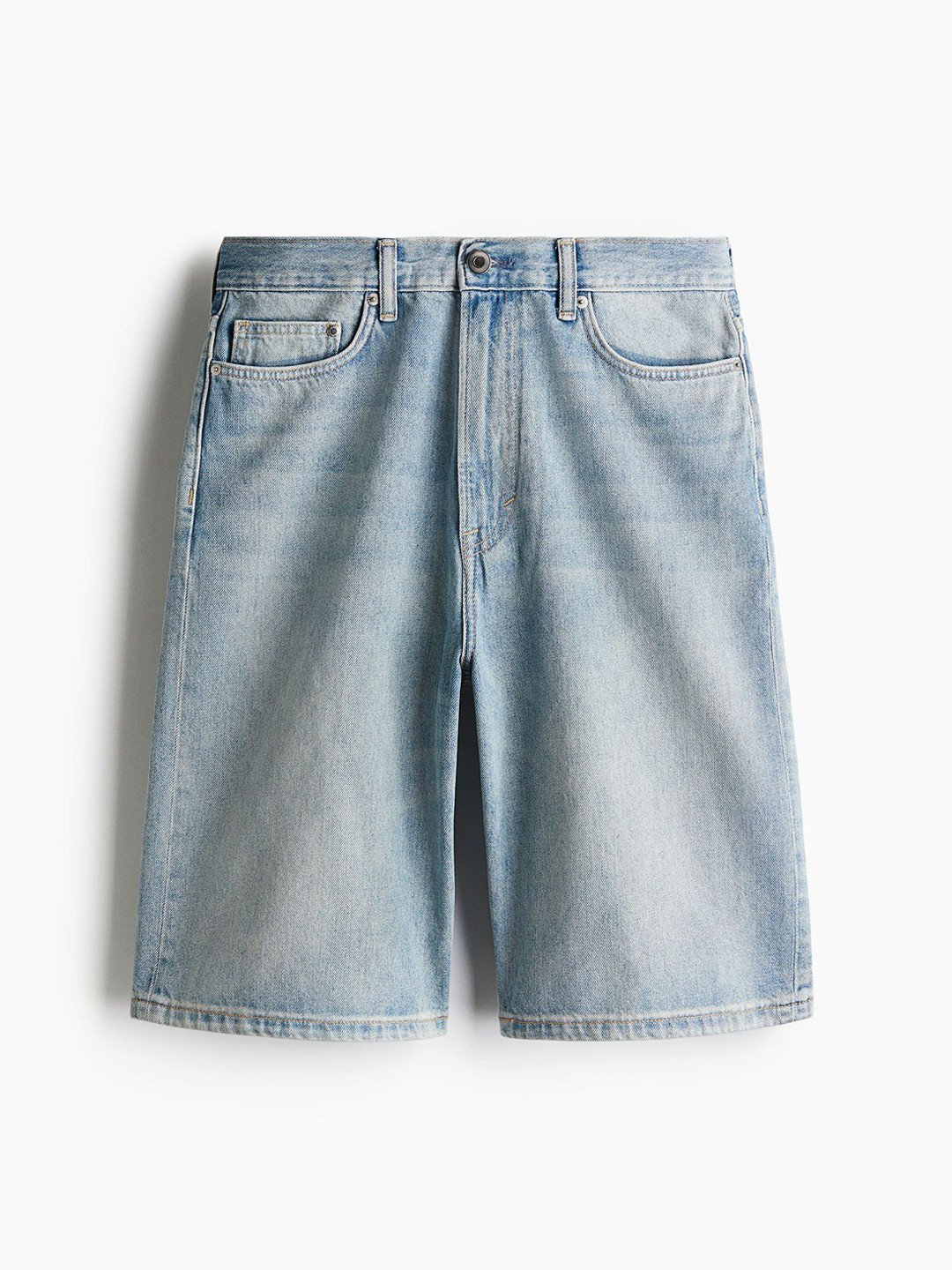 

H&M Baggy Denim Shorts, Blue
