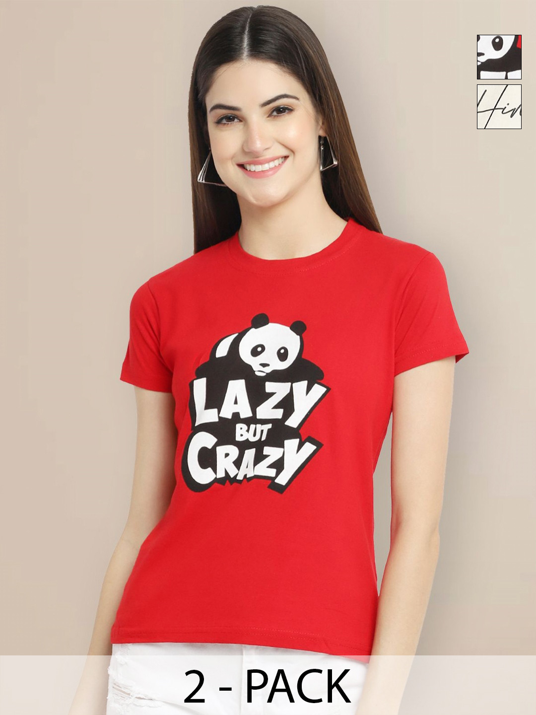 

Metronaut Women Typography 2 Printed T-shirt, Multi