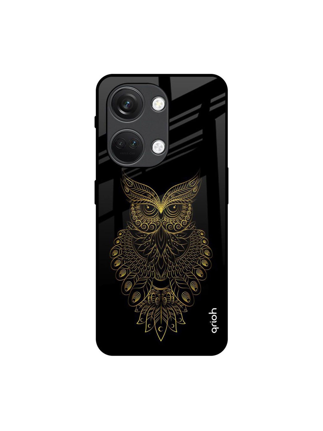 

QRIOH Quirky Printed OnePlus Nord 3 5G Back Case Mobile Accessories, Black