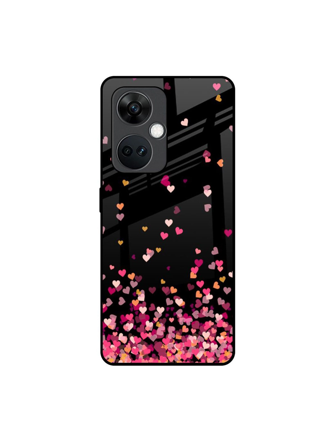 

QRIOH Quirky Printed OnePlus Nord CE 3 5G Back Case Mobile Accessories, Black