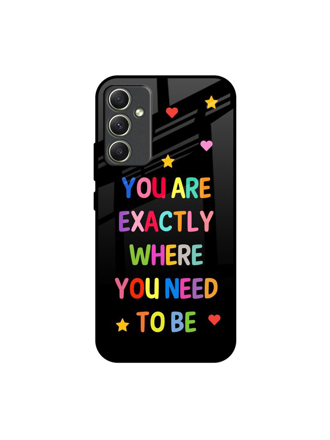 

QRIOH Typography Printed Samsung Galaxy A34 5G Back Case Mobile Accessories, Black