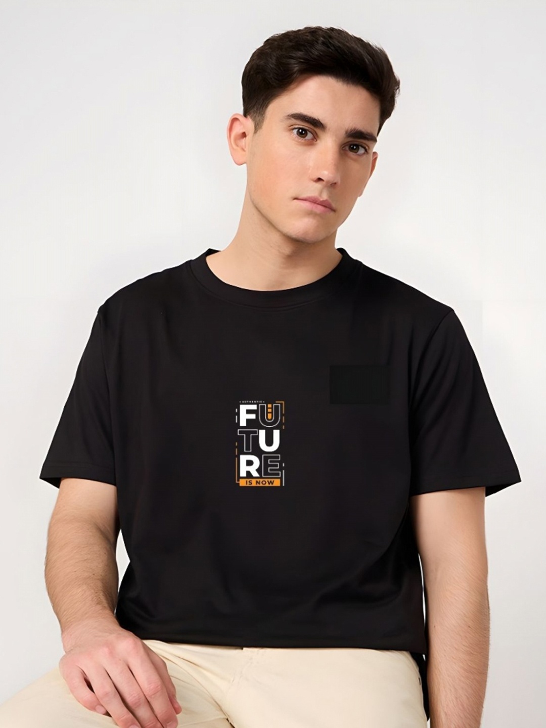 

SZN Men T-shirt, Black